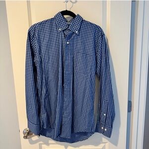 Blue Gingham Peter Millar Button up
